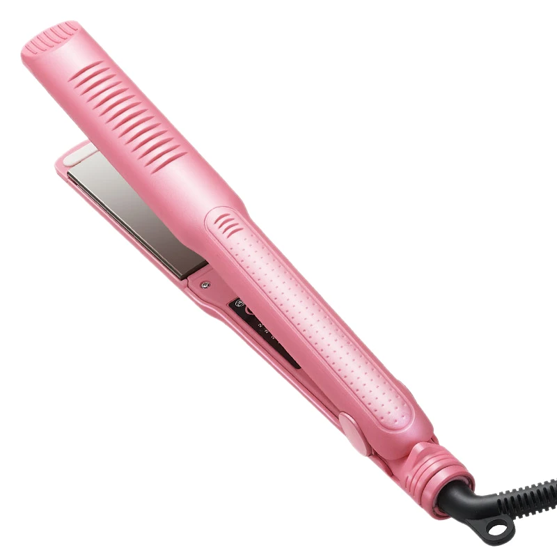 

EU Plug 3-In-1 Replaceable Ceramic Hair Curly Hair Straight Iron Flat Iron Crimped Hair Iron Hair Styling Tool