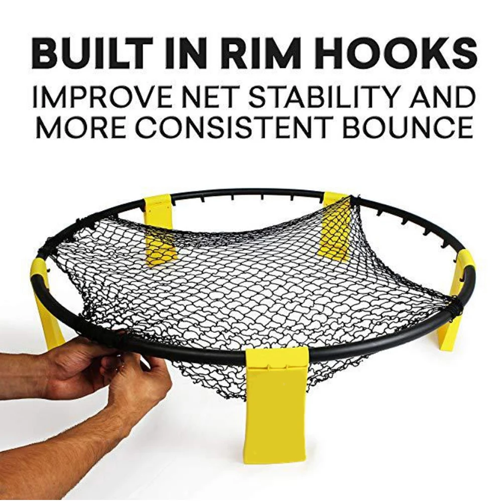 

Mini Beach Volleyball Balls Game Set Outdoor Team Sports Lawn Fitness Equipment Net With 3 Balls