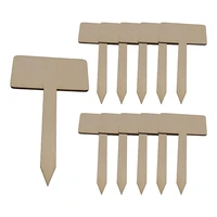 t type creativity portable 10pcs eco friendly nursery garden tags wooden label floral card plant labels for herbs flowers