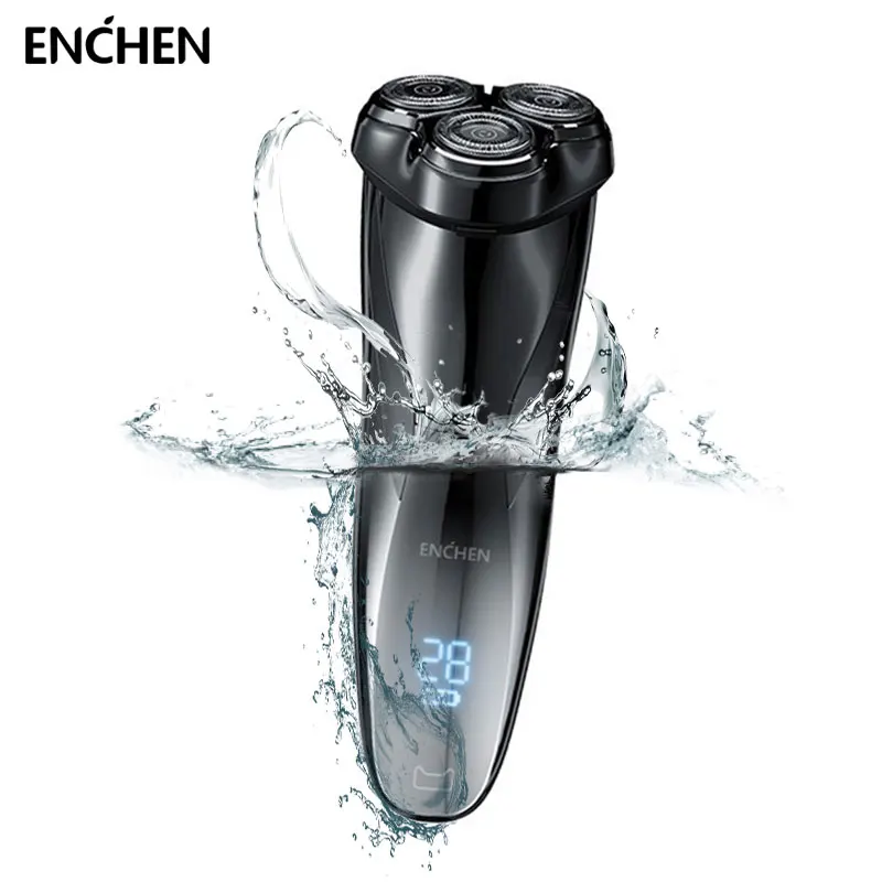 ENCHEN Blackstone 3D электробритва Type C USB перезаряжаемая Тройная бритва плавающая