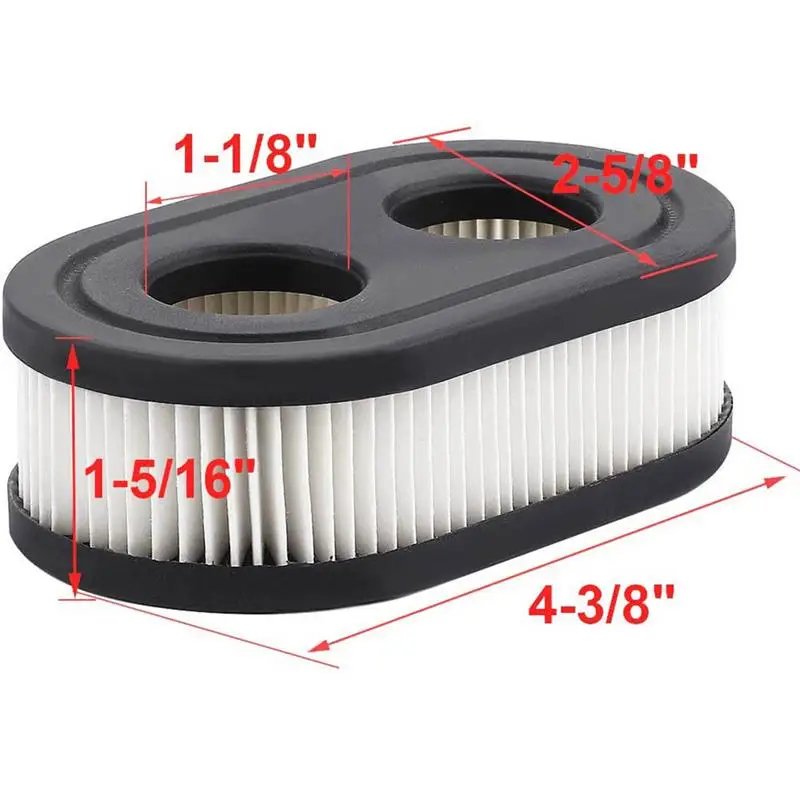 Садовый фильтр для газонокосилки домашний сменный воздушный ДЛЯ Briggs Stratton замена