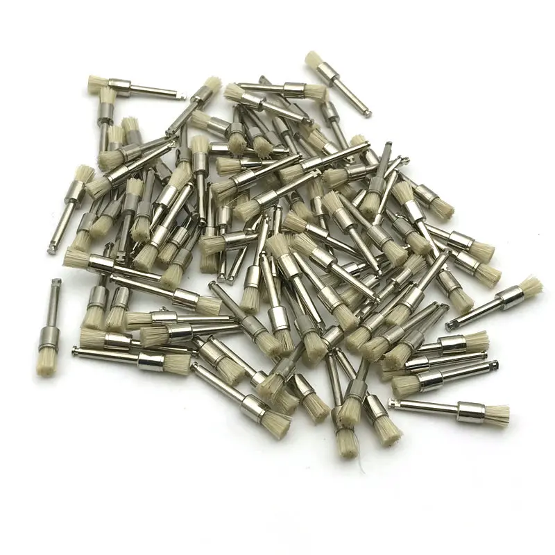 100 шт./корд. Искусственная щетина щетка плоского типа предсказанная инструмент