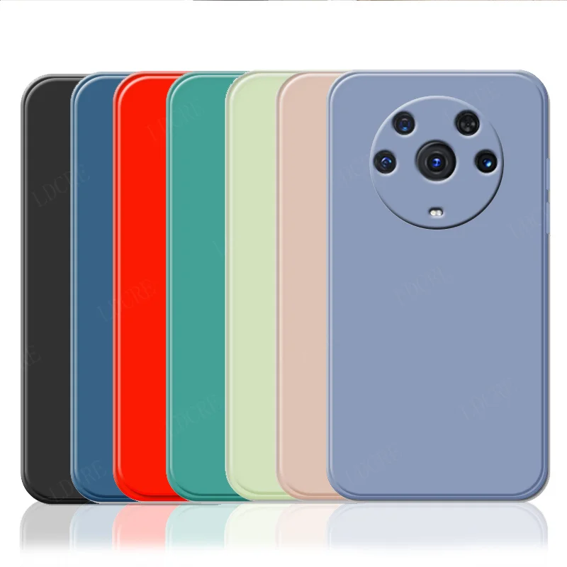 For Cover Huawei Honor Magic 3 Pro Case For Honor Magic 3 Pro Capas Liquid Silicone TPU Soft Case For Honor Magic 3 Pro 3 Fundas