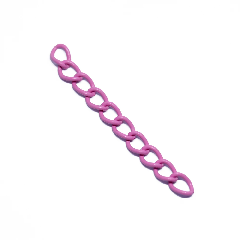 19 Colors 50pc/lot 0.5x5cm End Chains with Extended Extension Tail Chain Connector for Jewelry Making Findings | Украшения и