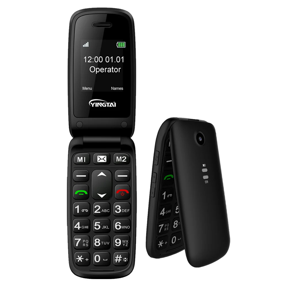 Флип-телефон YINGTAI T15A разблокированный SOS телефон для пожилых беспроводной FM 1,77 дюймов MTK6261D GSM MP3 мобильный телефон дешевый мобильный телефон