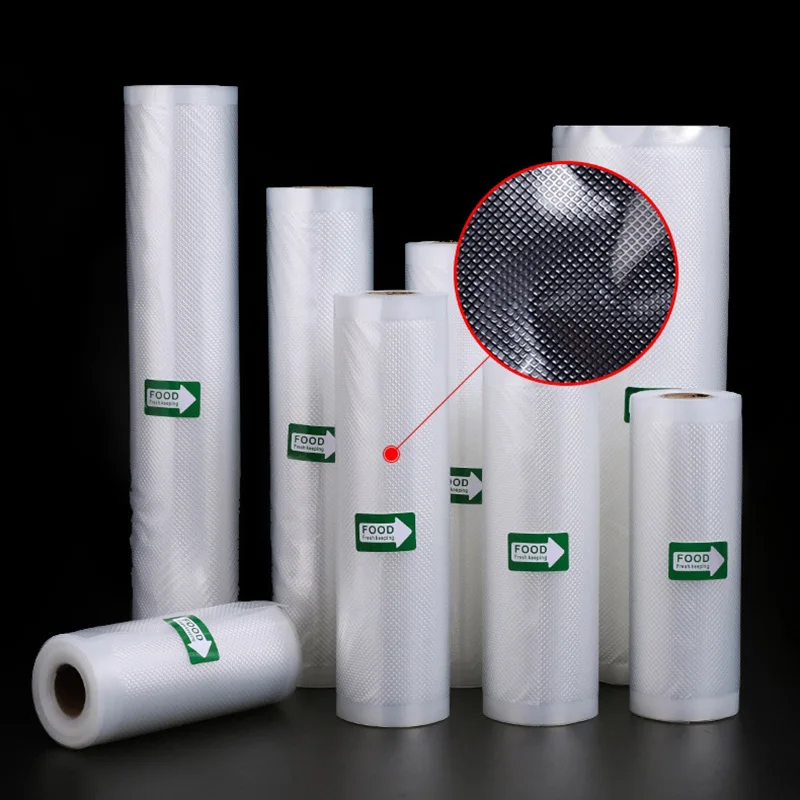 

Vacuum Bags for Food Thicker Kitchen Reusable Roll Storage Bag Fresh-keeping Sealer Bags for Kitchen Packaging Kitchen Organizer