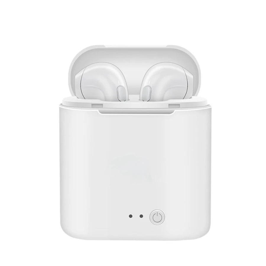 I7 TWS беспроводные наушники Bluetooth 5,0 спортивные стереонаушники вкладыши гарнитура с зарядным устройством микрофон для samsung huawei Xiaomi