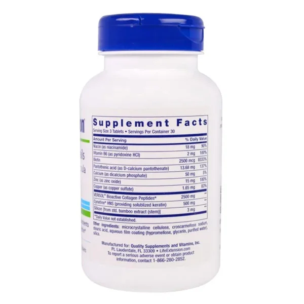 

Free Shipping Hair,Skin & Nails Rejuvenation Formula With Verisol 90 Pcs