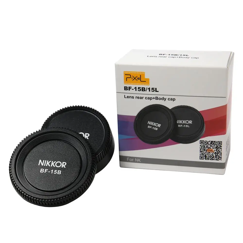 Pixel высокое качество 2 в 1 Задняя крышка объектива + Крышка корпуса камеры для Nikon