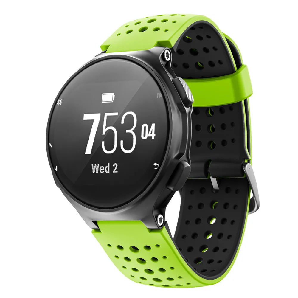 Ремешок силиконовый для смарт-часов Garmin Forerunner220 230 235 620 630 735XT 22 мм | Электроника