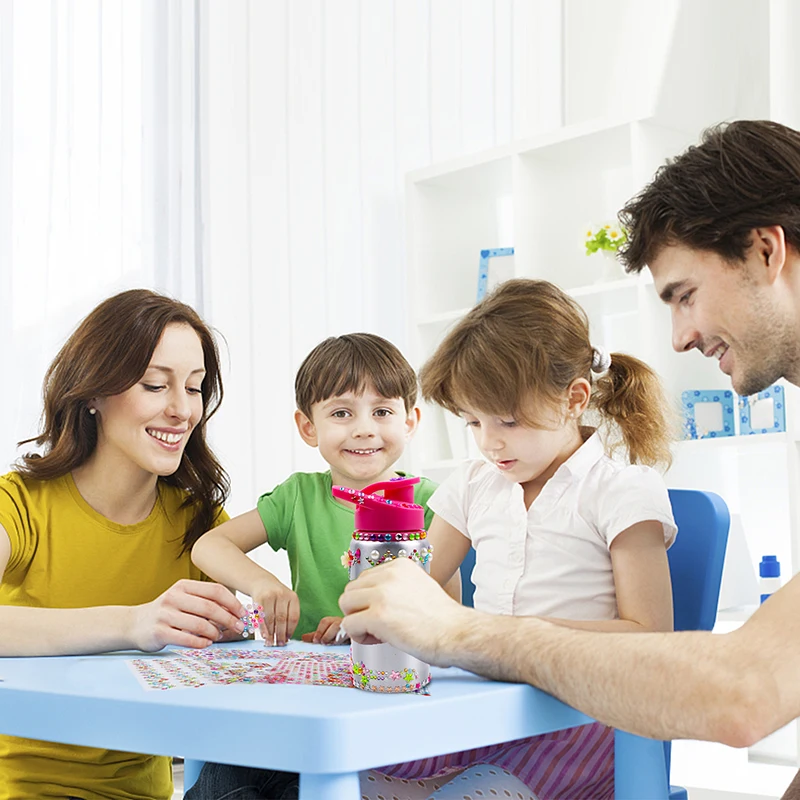 DIY 500 мл Спортивная бутылка для воды без бисфенола А алюминиевая уличная питьевой