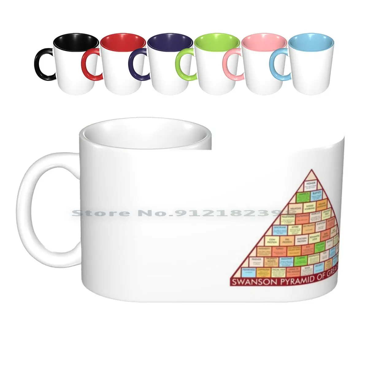 

Ron Swanson Pyramid Of Greatness Ceramic Mugs Coffee Cups Milk Tea Mug Swanson Pyramid Of Greatness Ron Swanson Parks And Rec