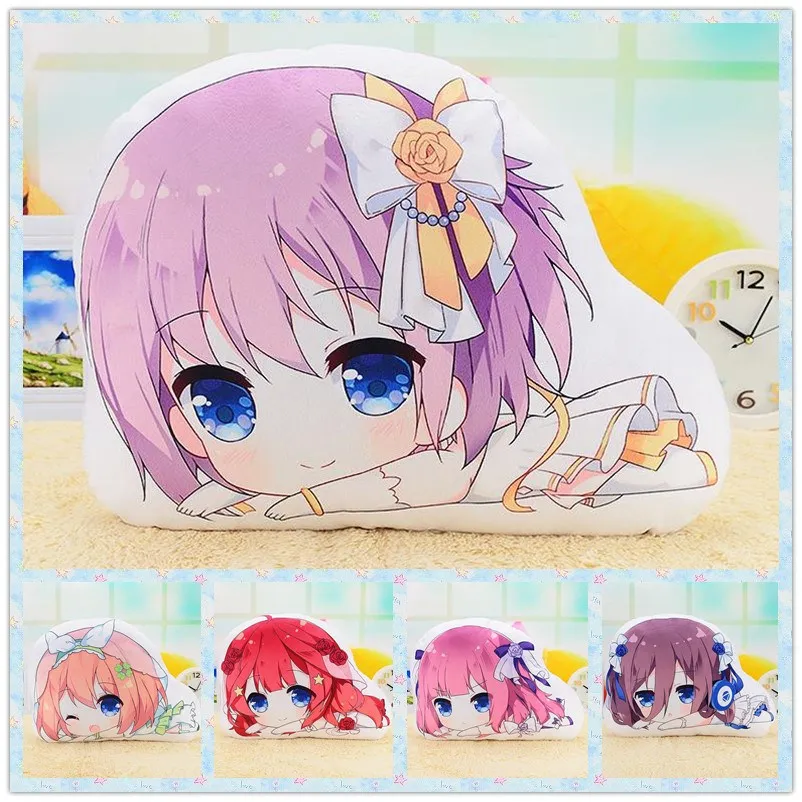 Куинтаврские плюшевые игрушки Go Toubun no Hanayome Ichika Nino Miku Yotsuba Itsuki фигурка мягкая