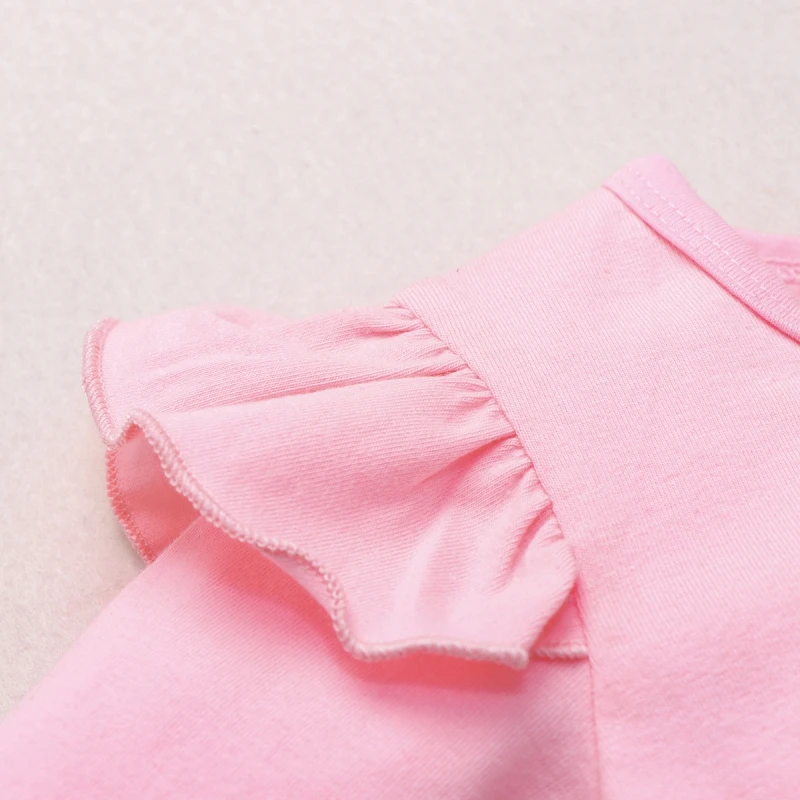 

Newborn Infant Footies Spring Autumn Baby Girls Solid Color Bodysuits +Headband Toddler Girl Clothing 2pcs Set