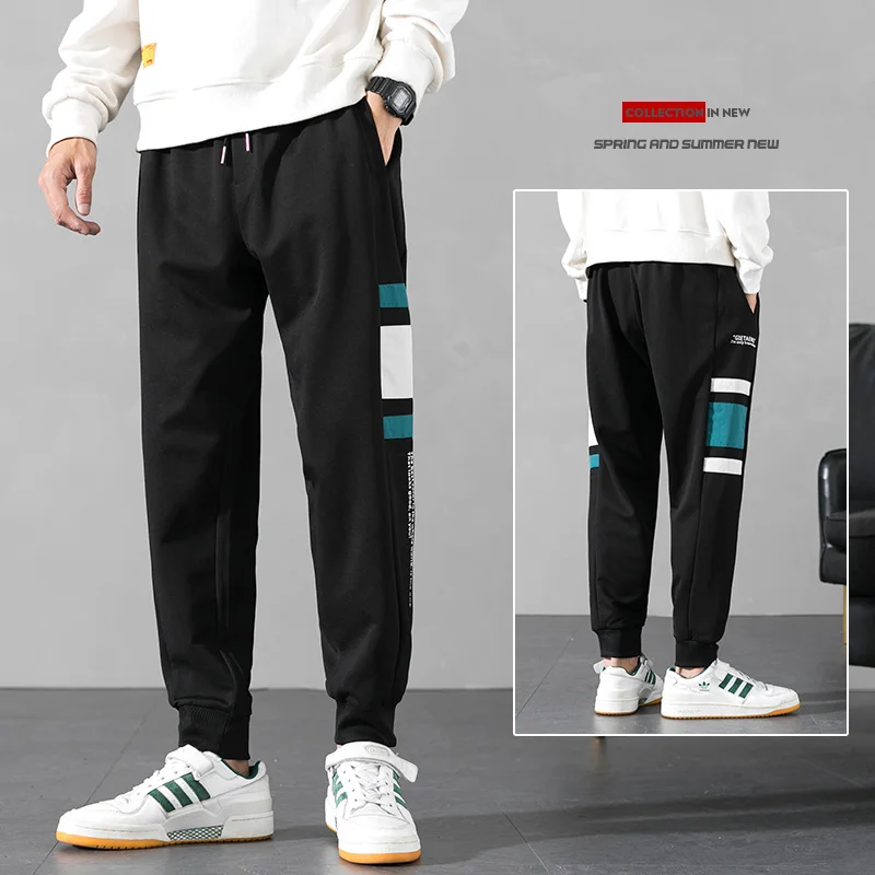 

Autumn Winter Pants Men Casual Sweatpants Jogger Fashion Sportswear Men's Hip Hop Joggers Pants Overalls Black Fashions Trousers