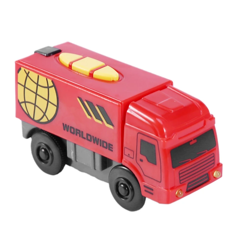 

Remote Control Electric Truck Toy Boy Girl Wooden Rail Car Small Train Children'S Toy