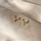 Новые французские темпераментные индивидуальные универсальные серьги, простые аксессуары без вкладышей для влюбленных, бесплатная доставка