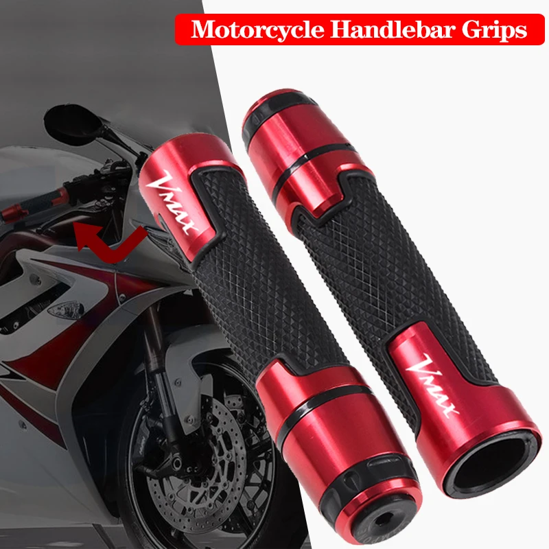 

For Yamaha V-MAX V Max Vmax 1200 1700 1985-2016 2010 2011 2012 2013 2014 2015 Motorcycle CNC handle grips Motorbike handlebar