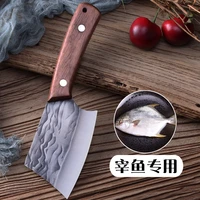 forging multi functional small kitchen knife mini cleaver professional fish knife slicer outdoor knife