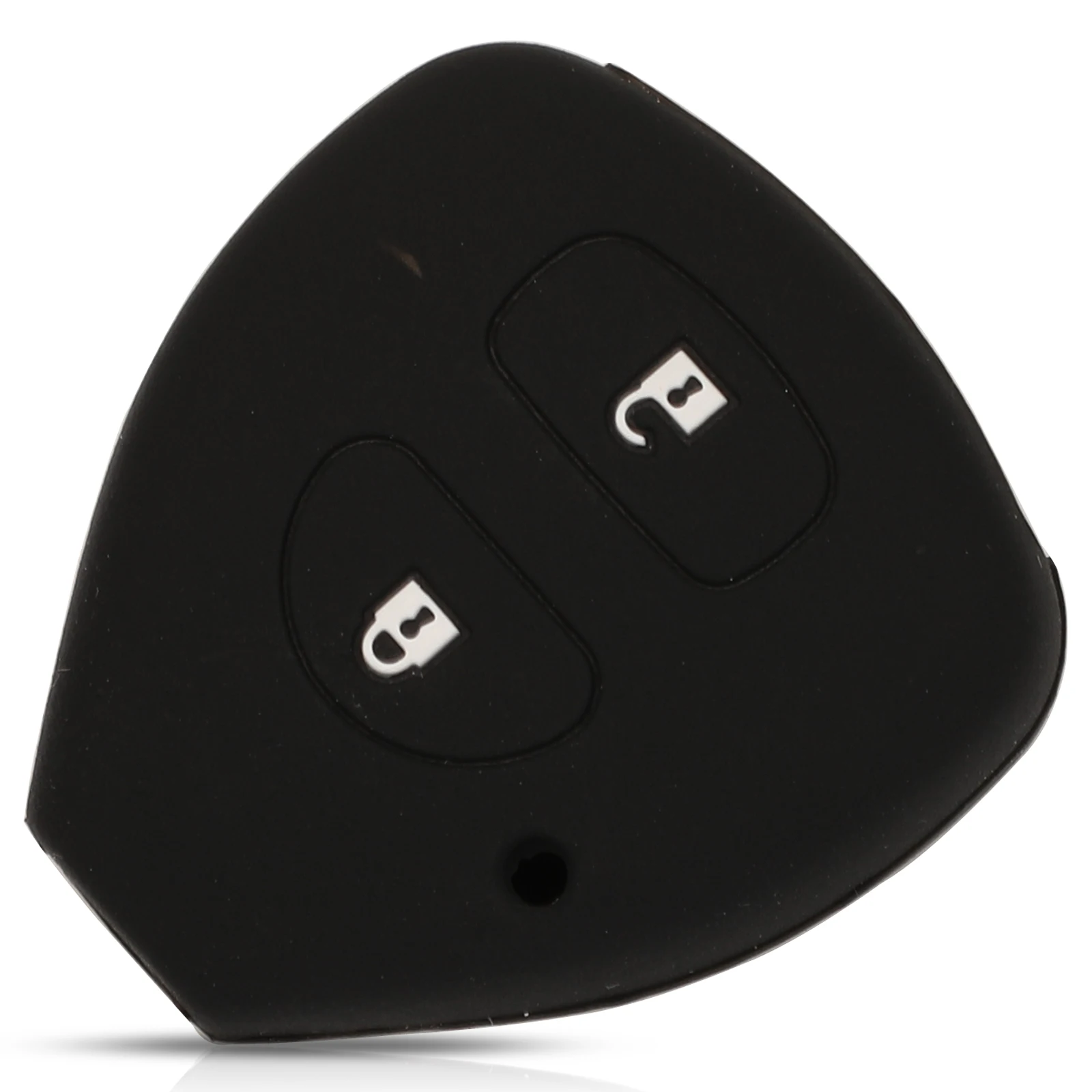 jingyuqin New 2 Buttons Silicone Key Case Shell Cover For TOYOTA Corolla Hilux Vitz Rav4 Aqua Camry | Автомобили и мотоциклы