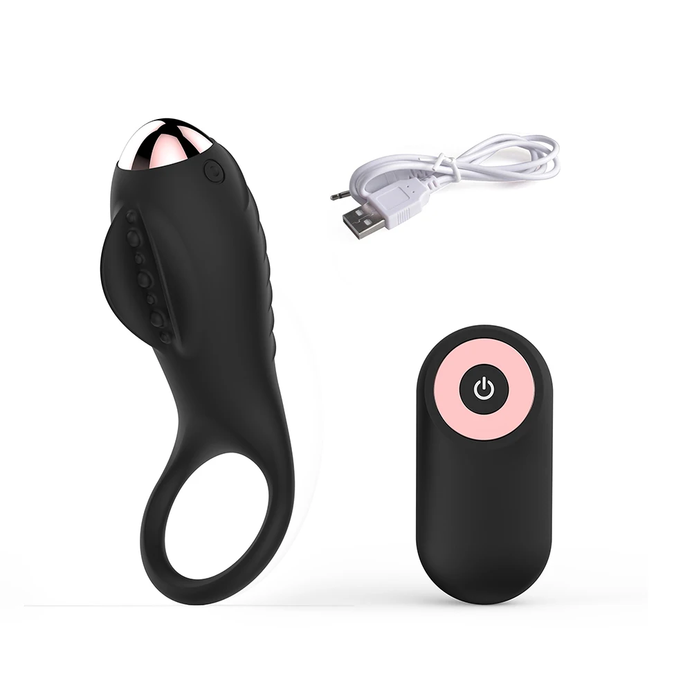Wireless Remote Control Cock Ring Male Vibrate Penis Cockring Vibrator Delay Ejaculation Clitoris Stimulate Sex Toys for Couple | Красота и