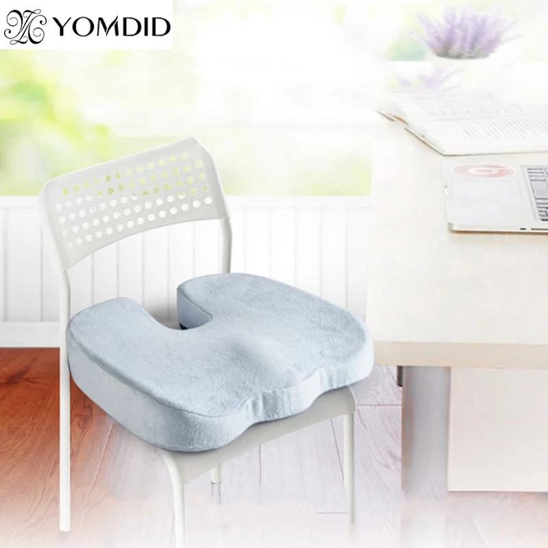 

Ортопедическая подушка на сиденье из пены с эффектом памяти для автомобиля, офиса, дома, подушка для массажа, домашний декор, пустая подушка ...