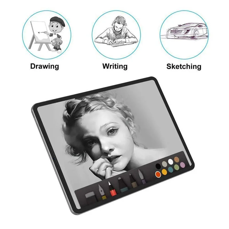 Бумага как экран Protentor для нового iPad Pro 12 9/11/10.5 профессиональная пленка рисования
