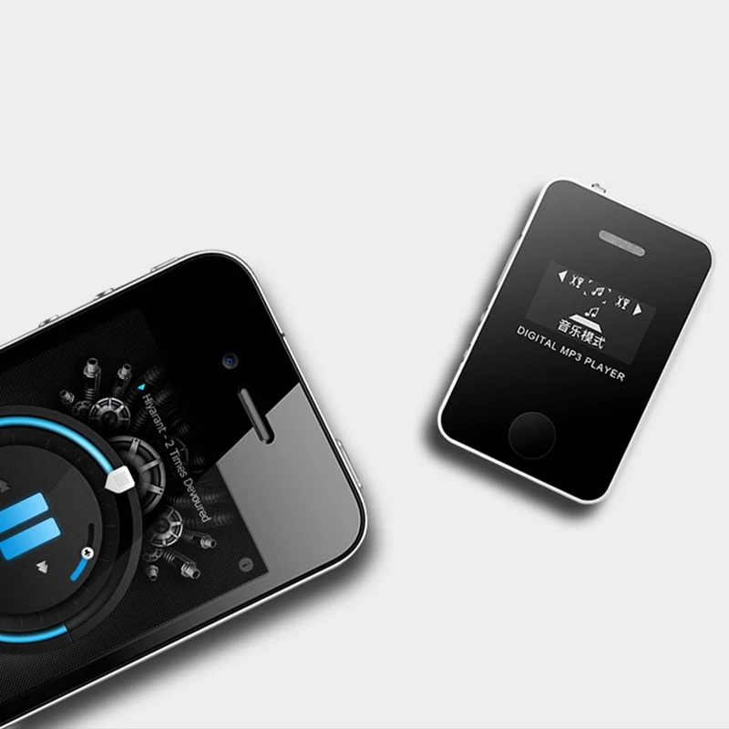 MP3 плеер для учебы с картой Sn Mp3 внешним динамиком музыкальный медиаплеер ЖК