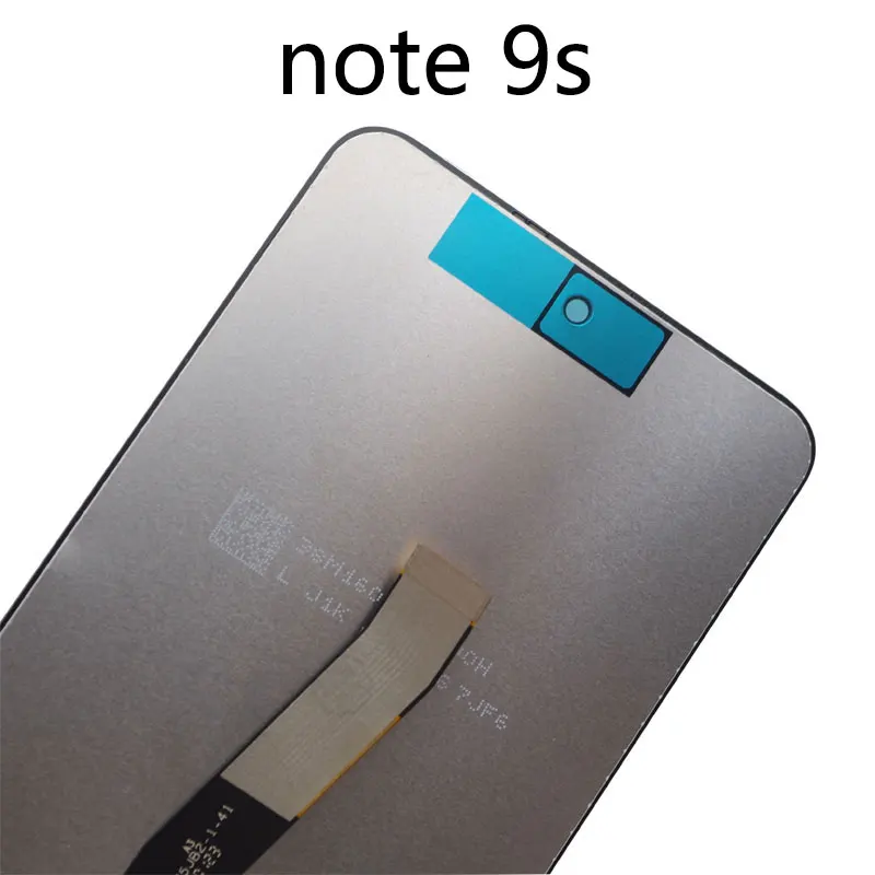 100% оригинал для Xiaomi Redmi Note 9S ЖК дисплей с сенсорным экраном в сборе 9 Pro LCD|Экраны