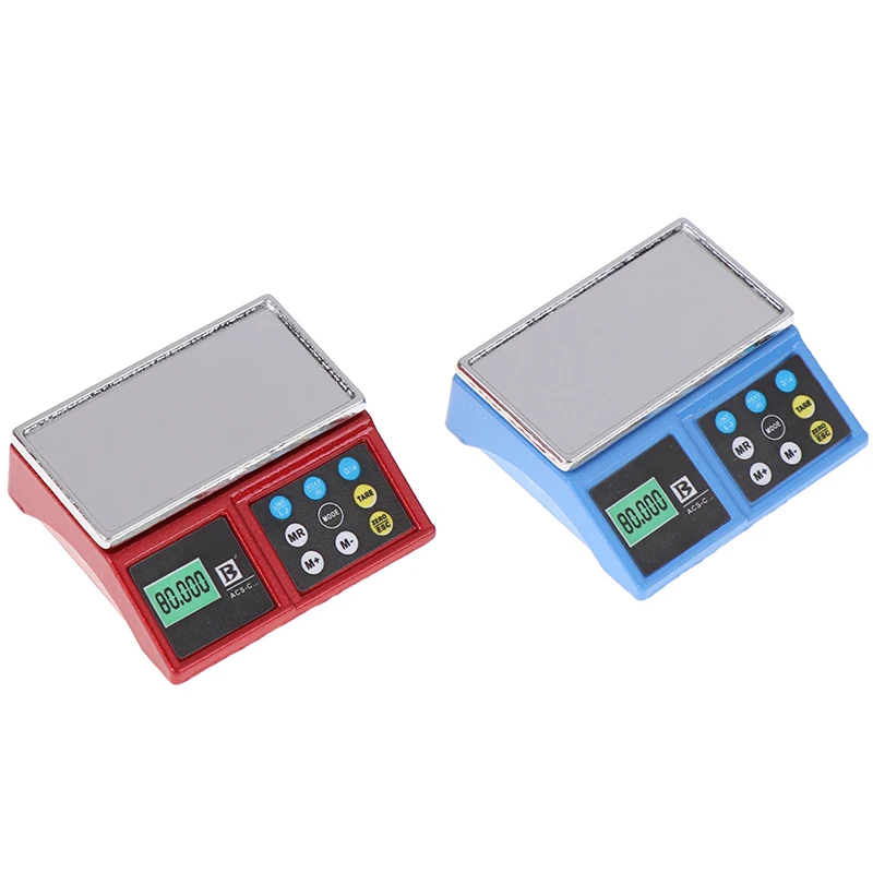 Мини взвешивание весы моделирование вес баланс модель игрушки для кукольного