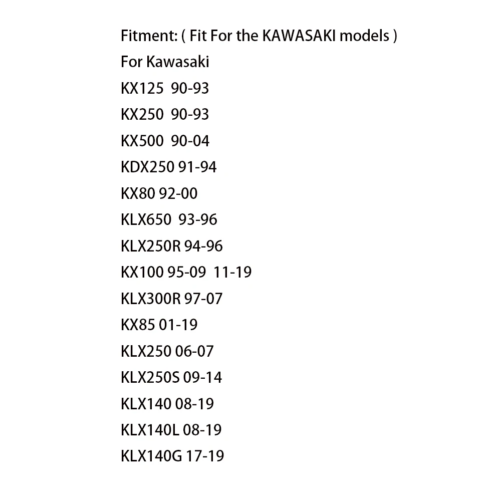 Задний тормозной шланг кабельный зажим держатель для Kawasaki KX 80 85 100 125 250 500 KLX 140 140L