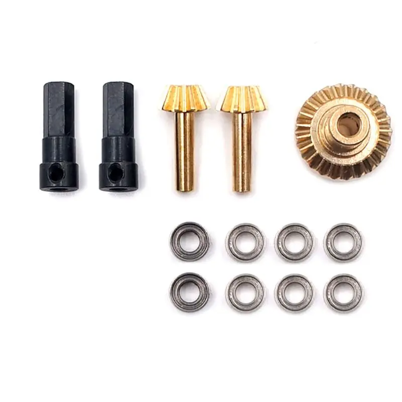 

Upgrade Metal Gear Front Middle Rear Bridge Axle for 1/16 WPL C14 C24 B14 B24 Racing Truck RC Car Parts