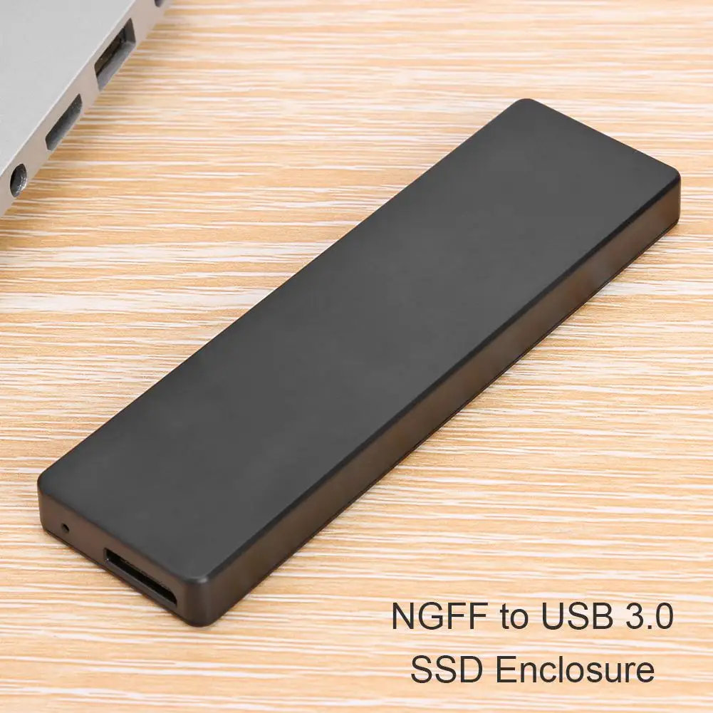 M2 SSD чехол USB 3 0 к M.2 NGFF коробка для жесткого диска адаптер внешний жесткий диск