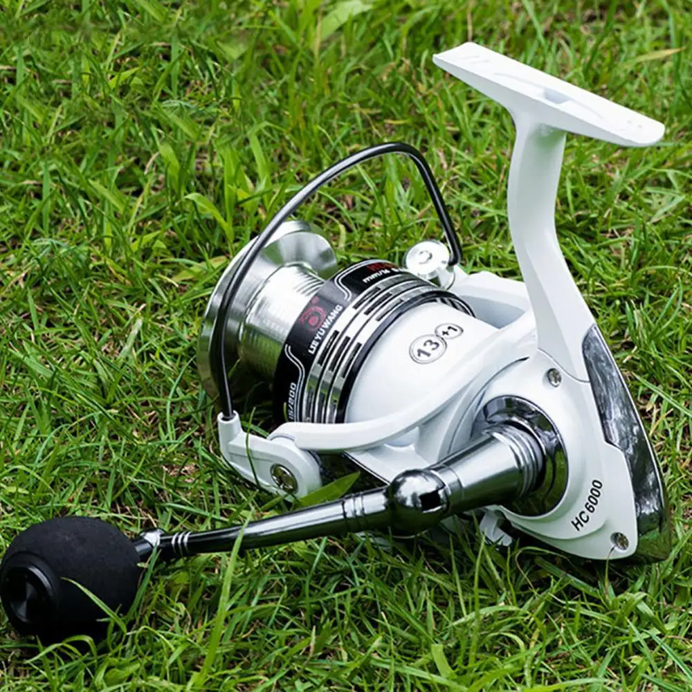 

Metal Spinning Reel Right/Left Changeable 13+1 Bearing Balls Sea Fishing Coil Spinning Reel