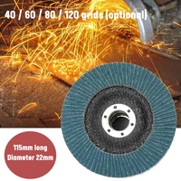 10pcs 115mm professional flap discs 5 inch sanding discs 406080120 grit grinding wheels blades for angle grinder