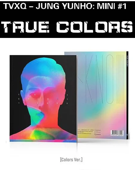[MYKPOP] 100% Официальный оригинал TVXQ JUNG YUNHO MINI #1: настоящие цвета альбом CD SA19081403
