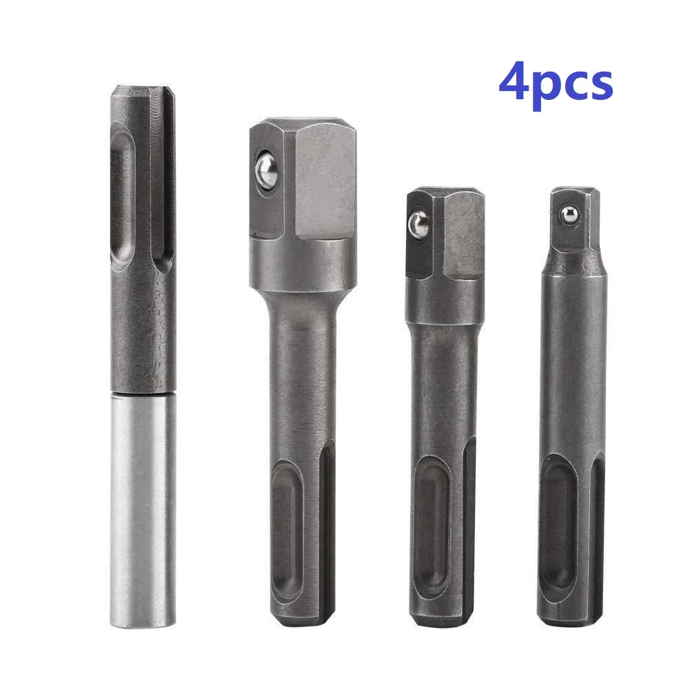 4 шт. адаптер для сверл с шестигранным удлинителем 1/4 дюйма + 3 шт.|Детали