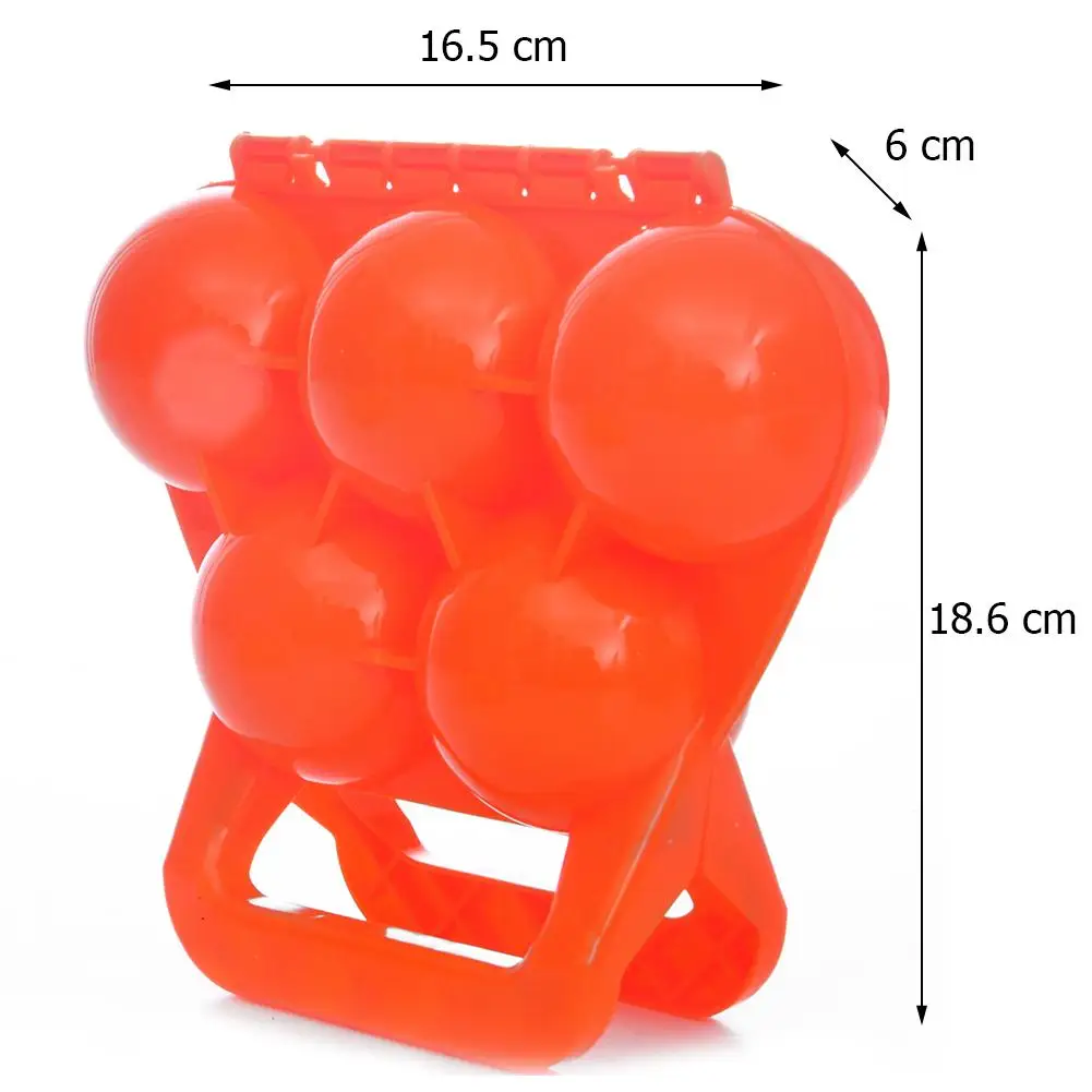 

Five Snowball Clip Yellow Duck Interesting Personality Ball Maker Snow Mold Children Kid Outdoor Winter Sports Tools