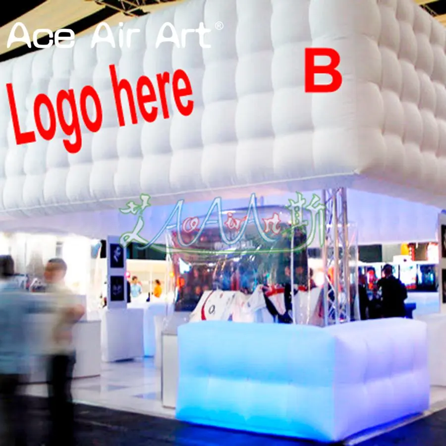 Аренда надувная палатка без освещения стальной рамы концессионная для торговой