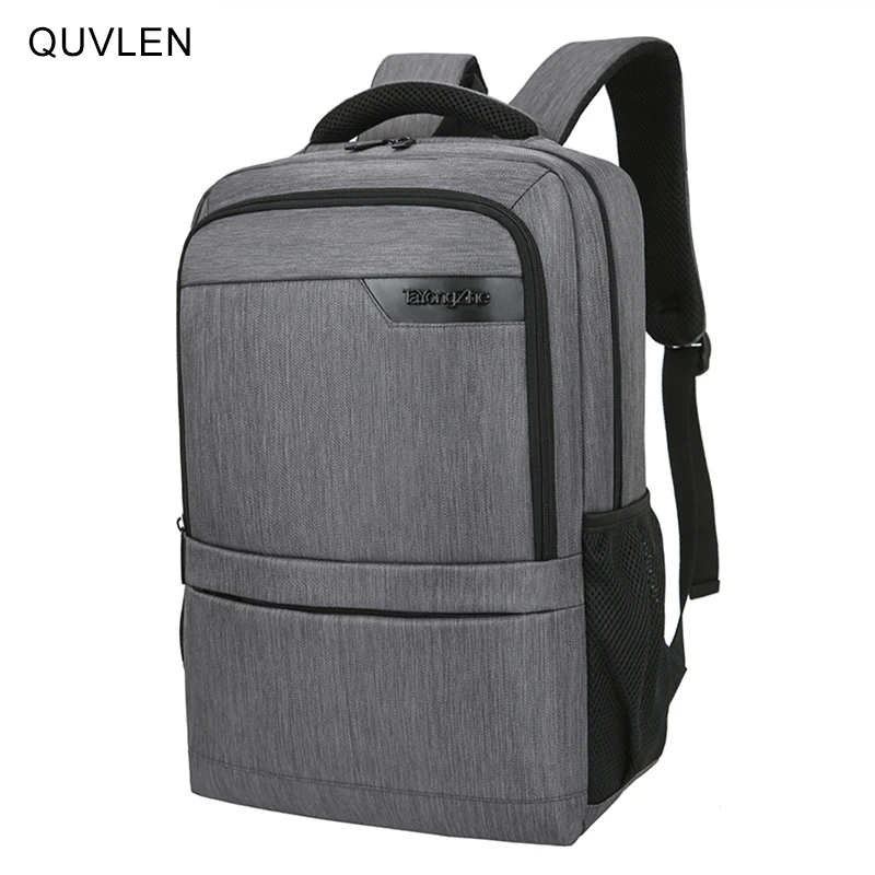 

Grey Designer Backpack Multifunctional Large Capacity Nylon Bag For Laptop 15.6 Inch Waterproof Anti-theft Luxury Urban Backpack