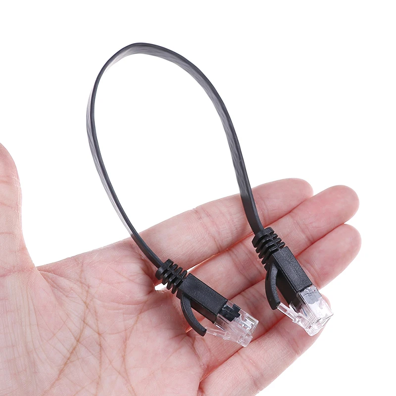 Кабель Ethernet CAT 6 30 см 1 шт. RJ45 тонкий высокоскоростной |