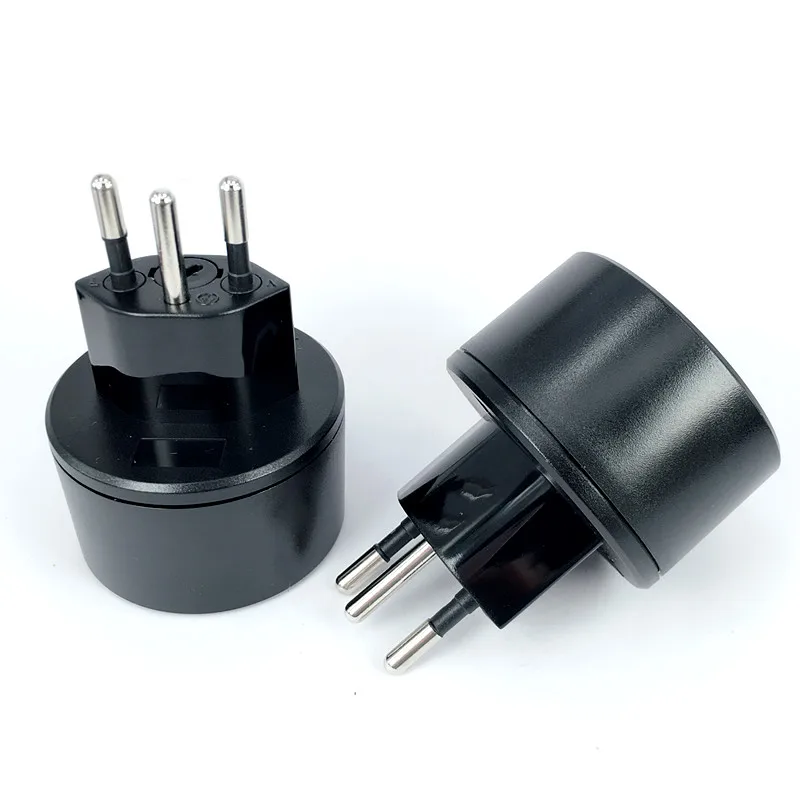 Европейская и немецкая розетка 3 контактный переходник для швейцарских вилок