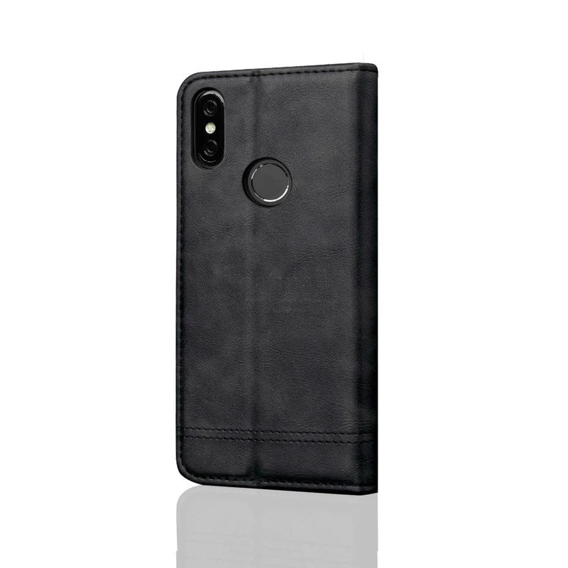 Винтажный кожаный флип чехол для XiaoMi RedMI 9 9A кошелек роскошный Карманный книжка с