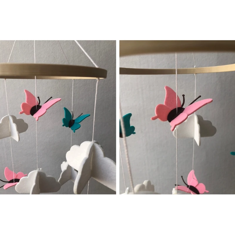 

Baby Rattle Mobile Crib Toy Bed Hanging Newborn Wind Chimes Bell Kids Room Decoration Photography Props