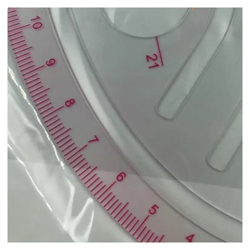 Стильный дизайн линейка французская кривая бедра вырез слот прямая Линейка | Дом