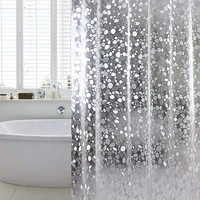 3d cobblestone bath waterproof fabric bathroom shower curtain in the bathroom for modern accessory bathroom decor bath product