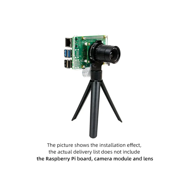 Акриловый чехол для Raspberry Pi с монтажными отверстиями официальной камеры HQ и