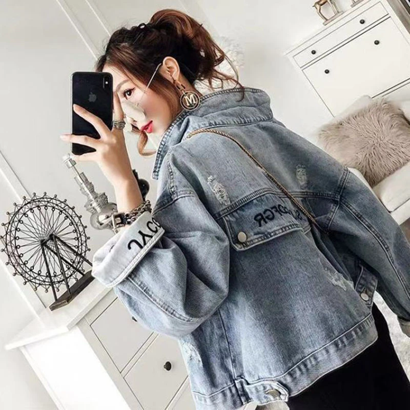 Весенне-осеннее короткое джинсовое пальто джинсы для мальчиков из коровьей кожи