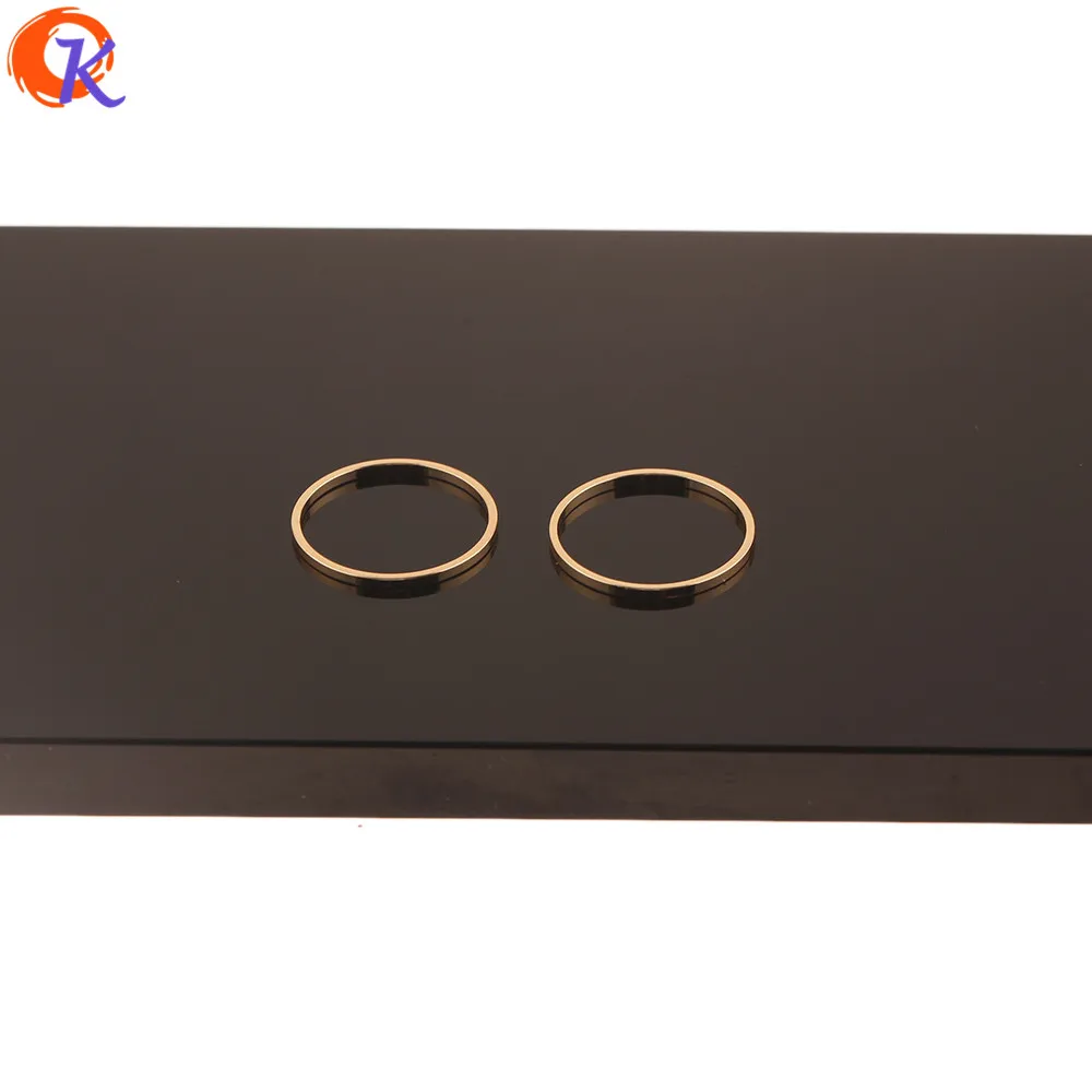 Cordial Design 100Pcs 18*18MM Jewelry Accessories/Hand Made/Genuine Gold Plating/Round Ring Shape/DIY Making/Earring Findings | Украшения и