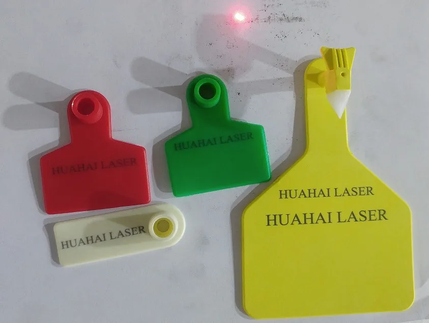 20 Вт волоконная лазерная маркировочная машина для крупного рогатого скота Ушная